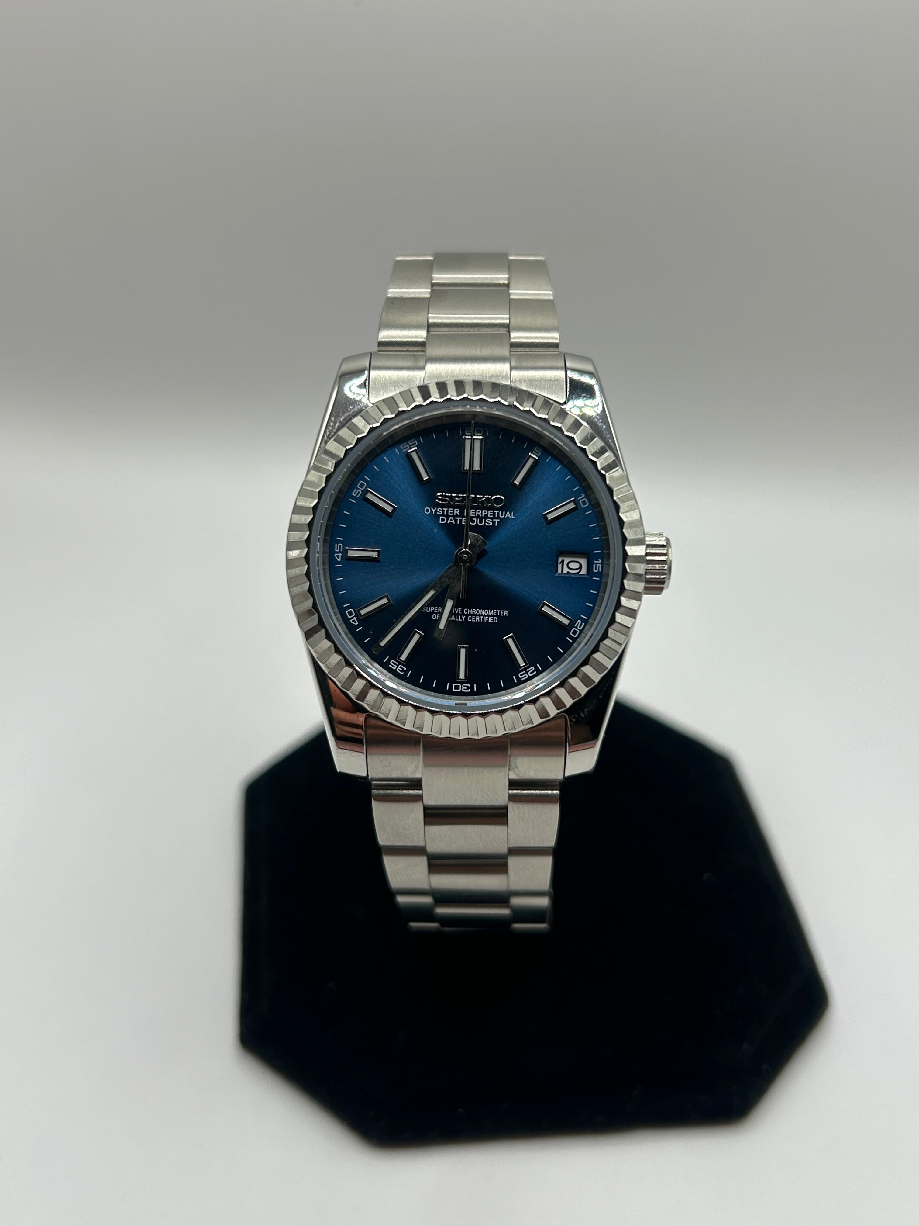 Seiko DateJust Navy Blue