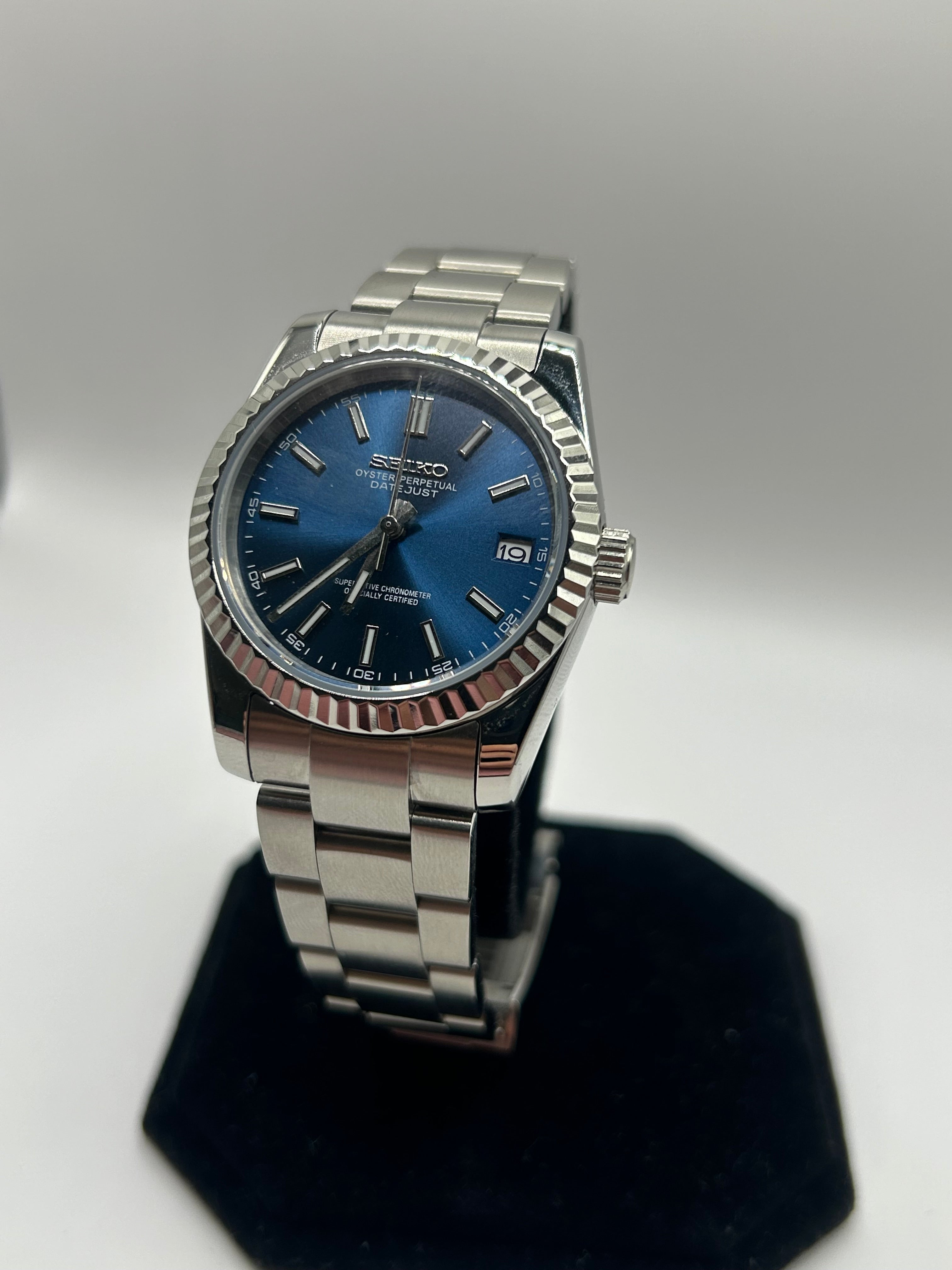 Seiko DateJust Navy Blue